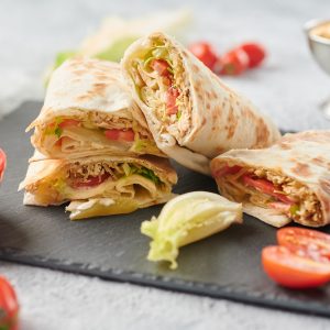 Chicken Pita Wrap Meal