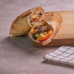 Mild Flavour Lamb Pita Wrap
