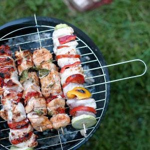 Courgette & Pepper Skewer