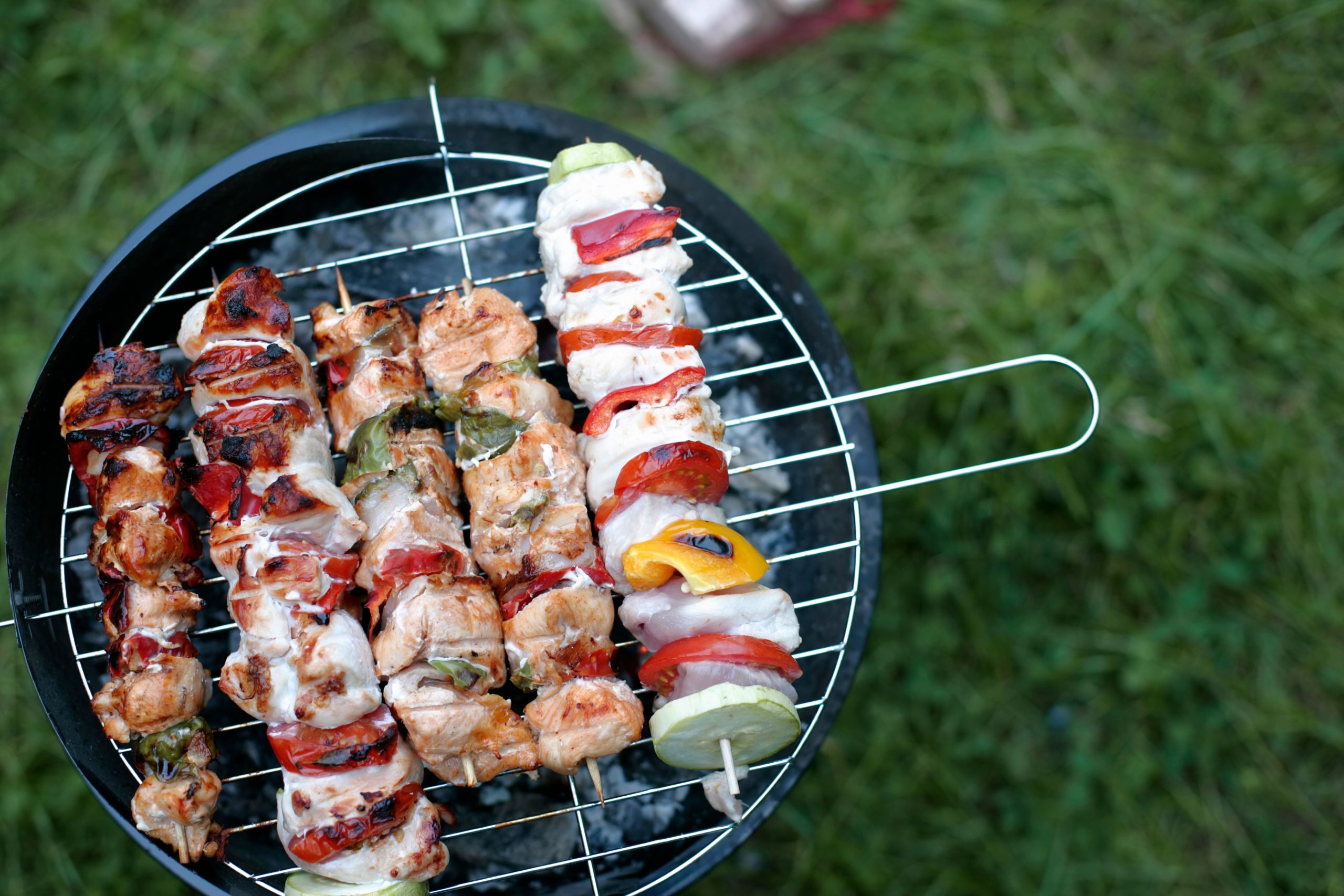 Courgette & Pepper Skewer