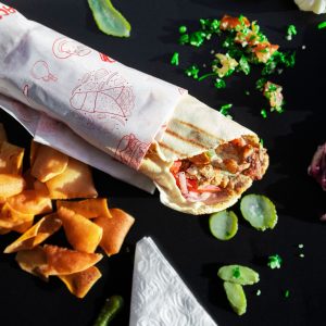 Chicken Pita without Onion