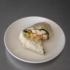 Chicken & Halloumi Pita Wrap