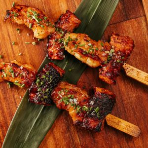 Chicken Skewer with Herb Seasoning