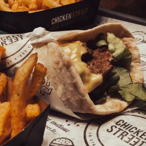 Halloumi Cheese Pita Wrap