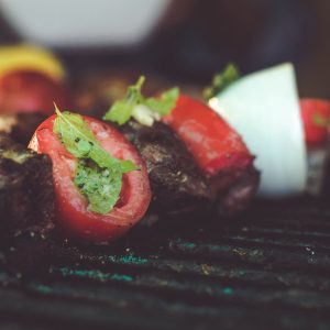 Lamb & Vegetable Combined Skewer