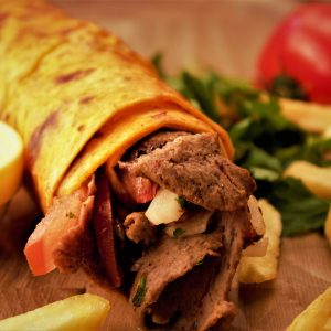Mixed Meat Pita Wrap