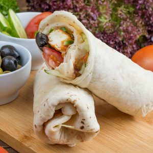 Mild Flavour Lamb Pita Wrap
