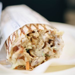 Chicken Wrap with Tzatziki